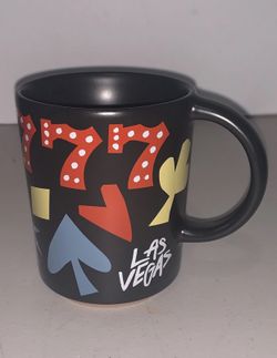 Starbucks Las Vegas 777 Triple 7 Mug Black Coffee Cup Mug 12 oz 