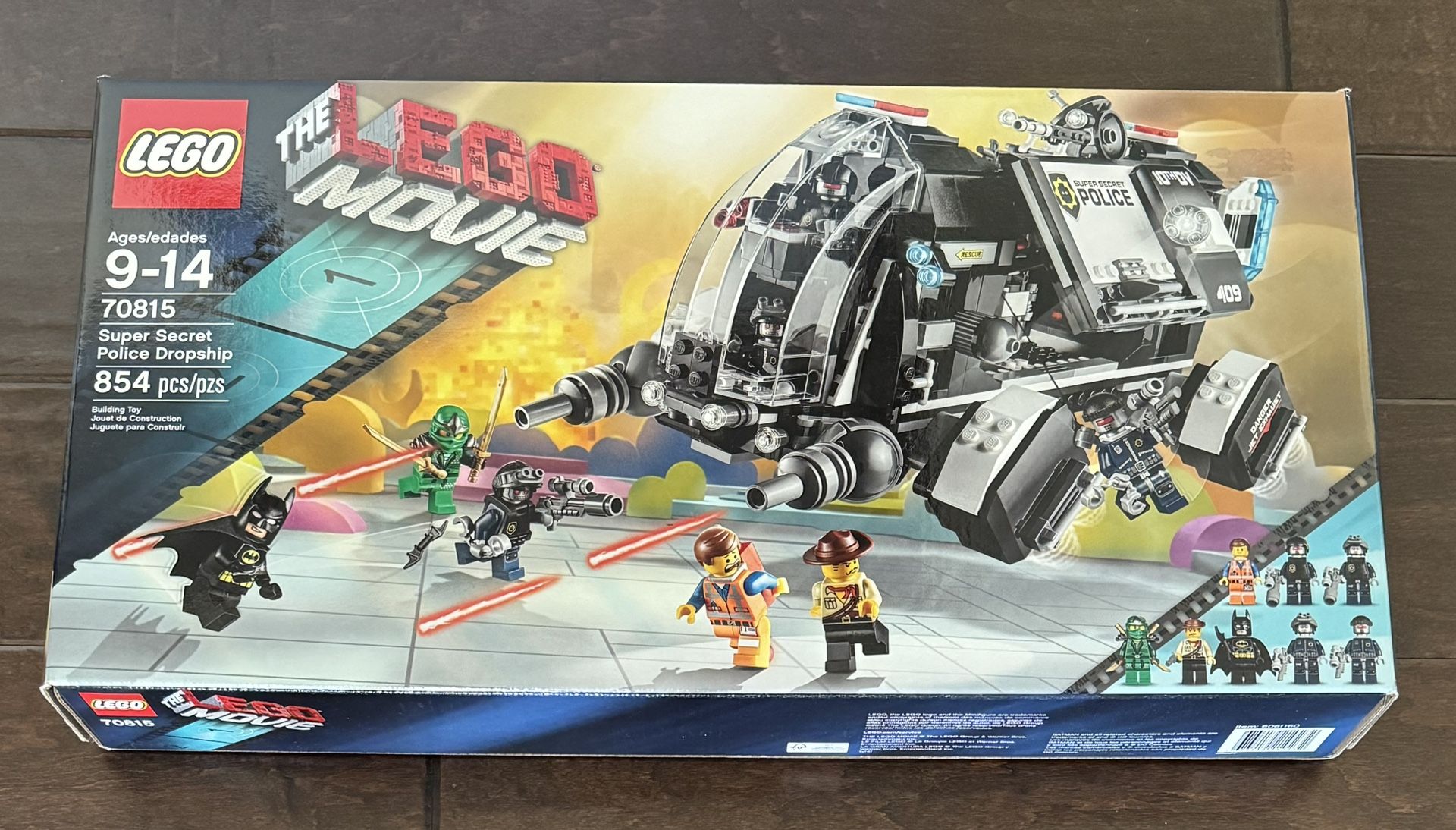 LEGO The LEGO Movie: Super Secret Police Dropship 70815