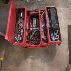 Red Tool Box Full Tools