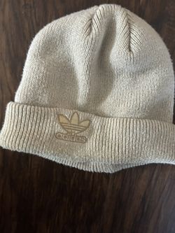 Used Tan Adidas Beanie