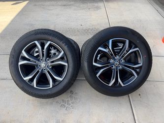 Toyota Sienna rims/tires 18” Bridgestone 235/60/18 like new