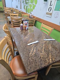 Restaurant tables