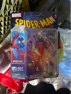 Spider boy figure