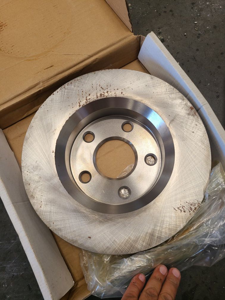 NEW. @2 Front Rotors for Audi A6. 2008