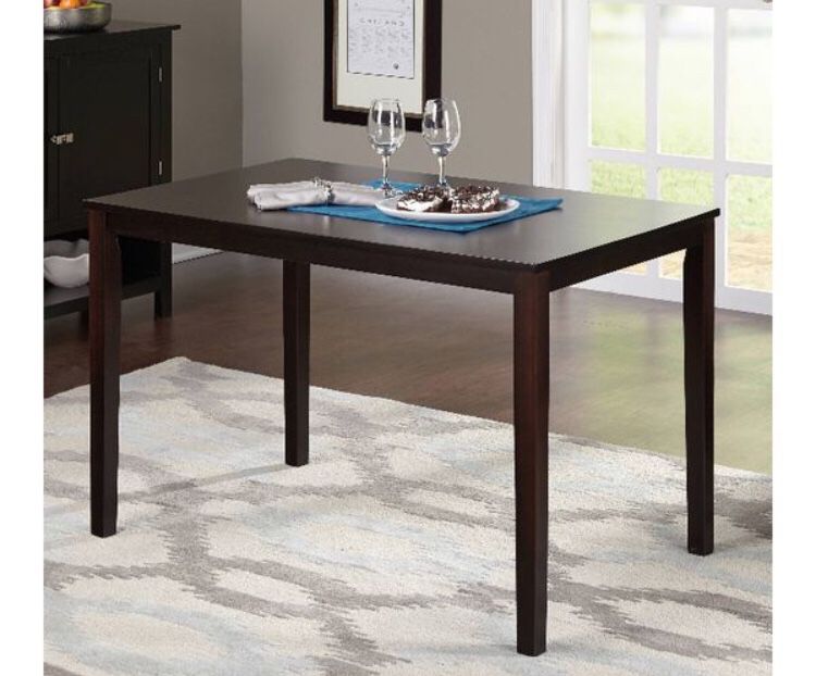 TMS Contemporary Dining Table, Brown Color, A2-54