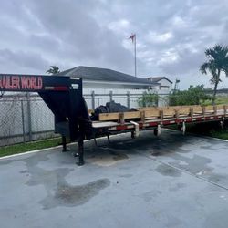 40ft Trailer with Mega Ramps