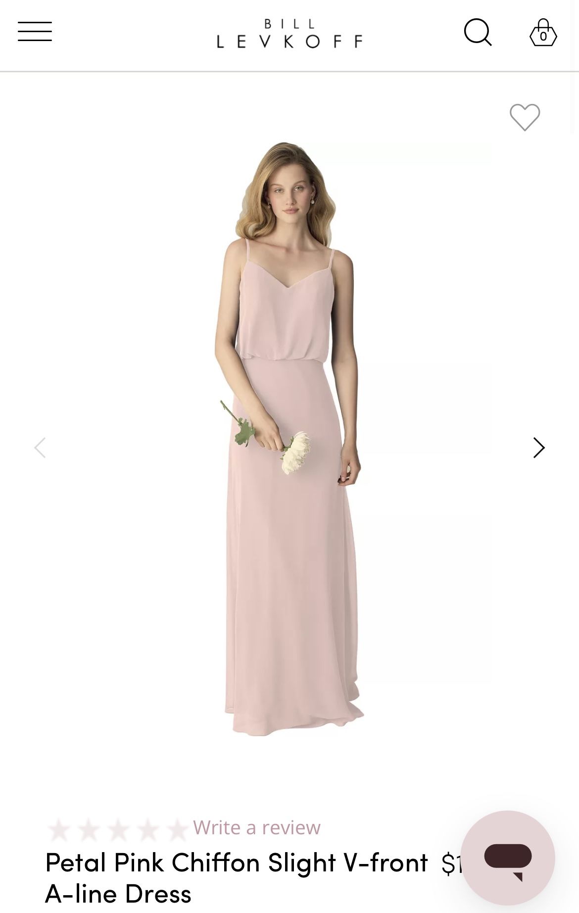 Bill Levcoff Bridesmaid dresses