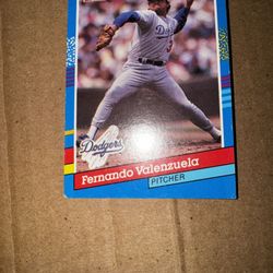Fernando Valenzuela Baseball Card