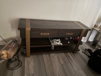 Heavy Computer desk,and tv stand