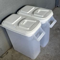 Dog food containers $15 each Or Both For $25