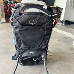 Brand New OSPREY HIKING BACKPACK WITH CHILD CARRIER