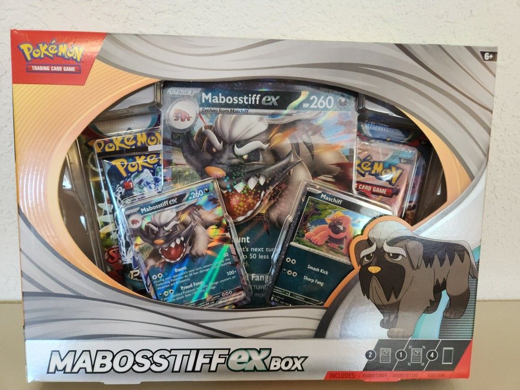 POKEMON MABOSSTIFF EX BOX