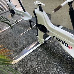 Manta5 Hydrofoiler XE-1.  Hydrofoil Water Bike. 