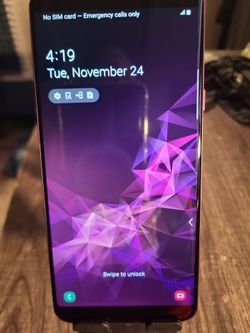 Samsung S9 in Lilac