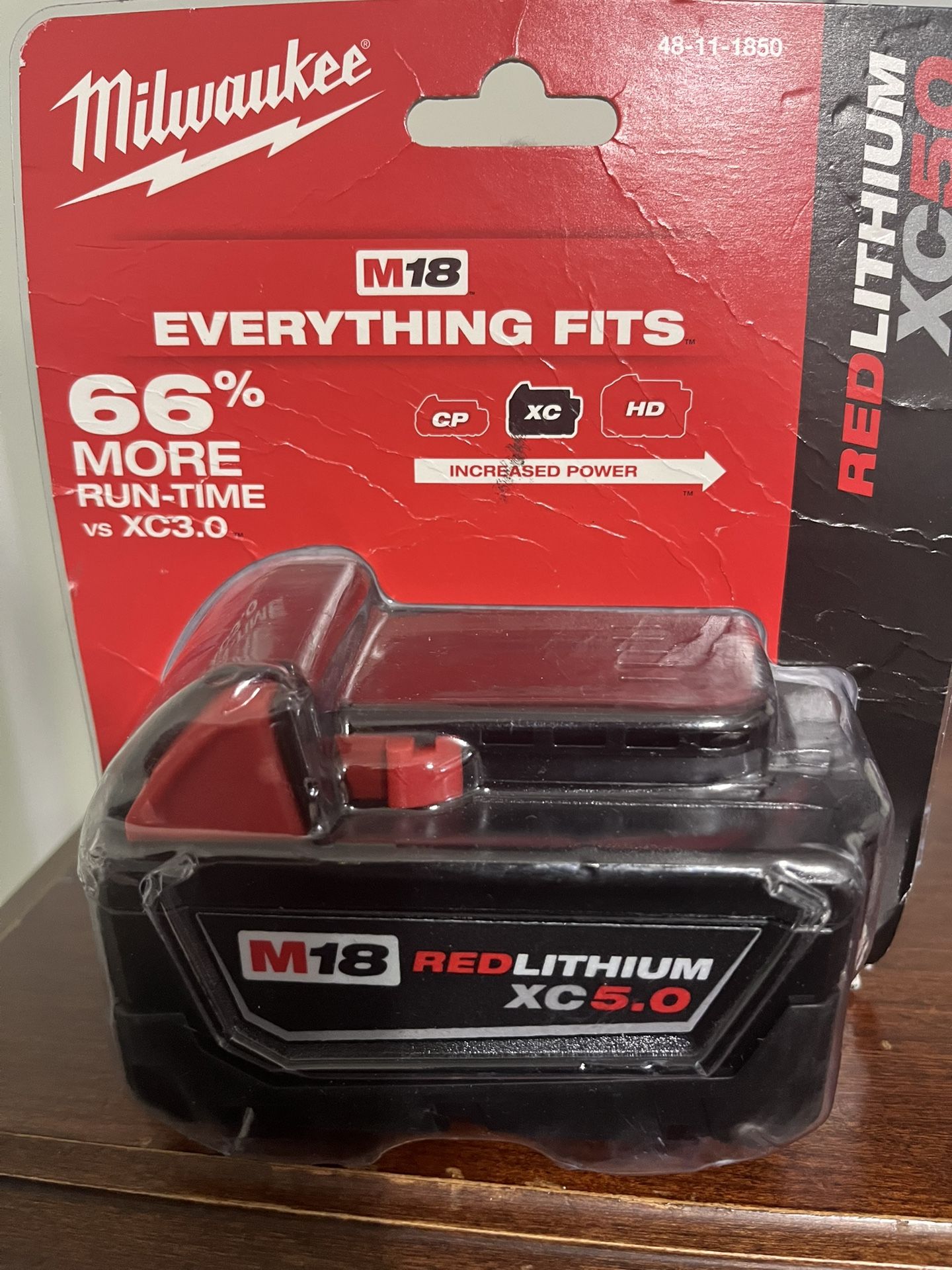 Milwaukee 5.0 Batteries New