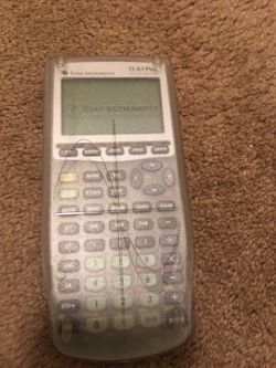 Texas Instruments TI-83 graphic calculator