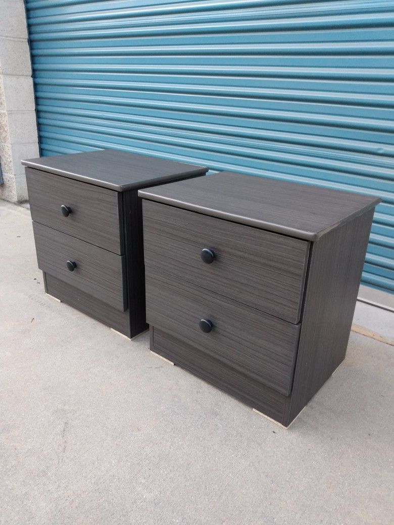 Gray Bedroom Nightstand Set!
