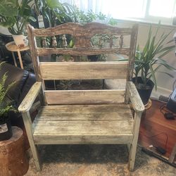 Antique Wood Bench