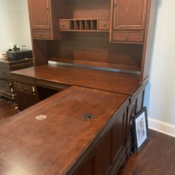 Free Executive Style Desk. Solid Wood…
