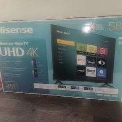 58" 4K UHD Hisense Roku TV  (58R6E3)