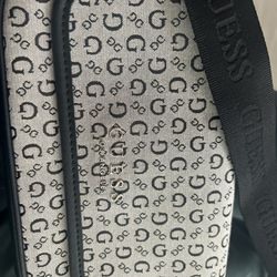 Grey Guess Shoulder Bag 