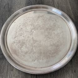 Towle Silver Plated Serving Platter
