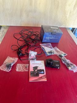 Ssontong A16W 2.5k Qhd WiFi Dash Cam Front and Rear camera