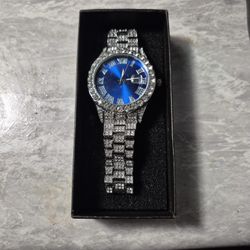 SENRUD Diamond Watch Quartz Analog Wtch Bracelet Wrist Watch
