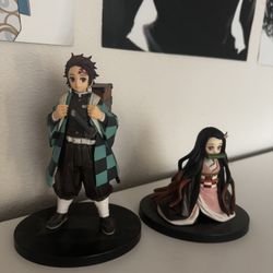 Nezuko Kamado & Tanjiro Kamado Figures