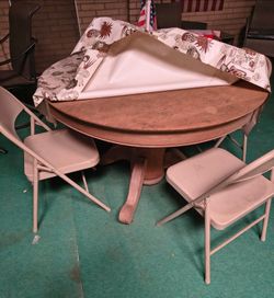 Very old farm house kitchen dining table