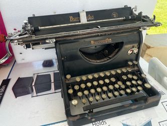 Antique Typewriter, Burroughs