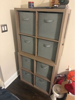2  4x4 Cubes w/ Drawers