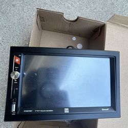 Dual 7 Inch Touch Screen Head Unit