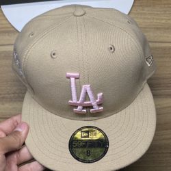 Beige LA Hat