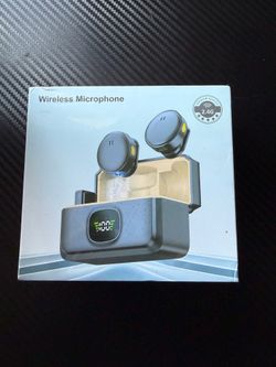 Wireless Microphone Q8 2.4G Lavalier Mic Set USB-C for iPhone Android