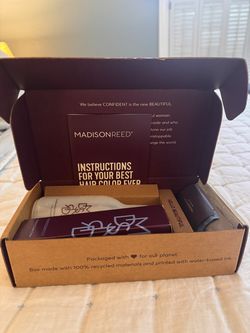 Set of 6 Unopened Madison Reed at-home hair dye kits in Modena Brown (5.5NNN, medium brown)