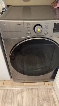 LG ThinQ electric dryer