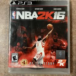 NBA 2K16 (Sony PlayStation 3) PS3 GAME with JAMES HARDEN on the COVER