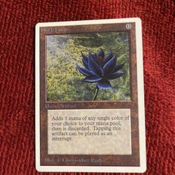 Magic The Gathering , Black Lotus Unlimited