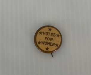 Authentic Vintage Women’s Suffrage Stick Pin Button