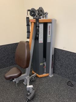 Star Trac/ Nautilus Ab crunch/Bicep