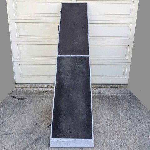Folding portable lightweight pet dog bike scooter bicycle luggage suitcase furniture dolly ramp