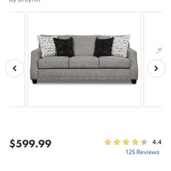 Broyhill Alexandria Gray Sofa for Sale in Johnstown PA OfferUp