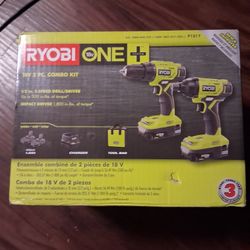 Ryobi One 18v 2 PC Combo Kit