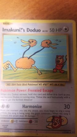 Pokemon card