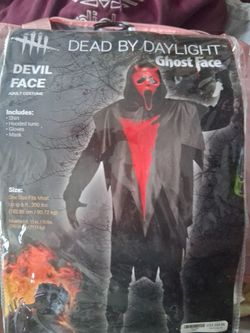 Dead by Daylight Ghost Face Devil Face Adult Costume