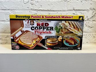 (New) Flipwich Stovetop Panini & Sandwich Maker