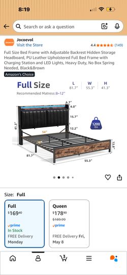 Twin bed Frame