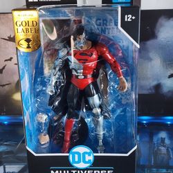 Cyborg Superman Mcfarlane Gold Label Revenge Of The Geen Lanterns