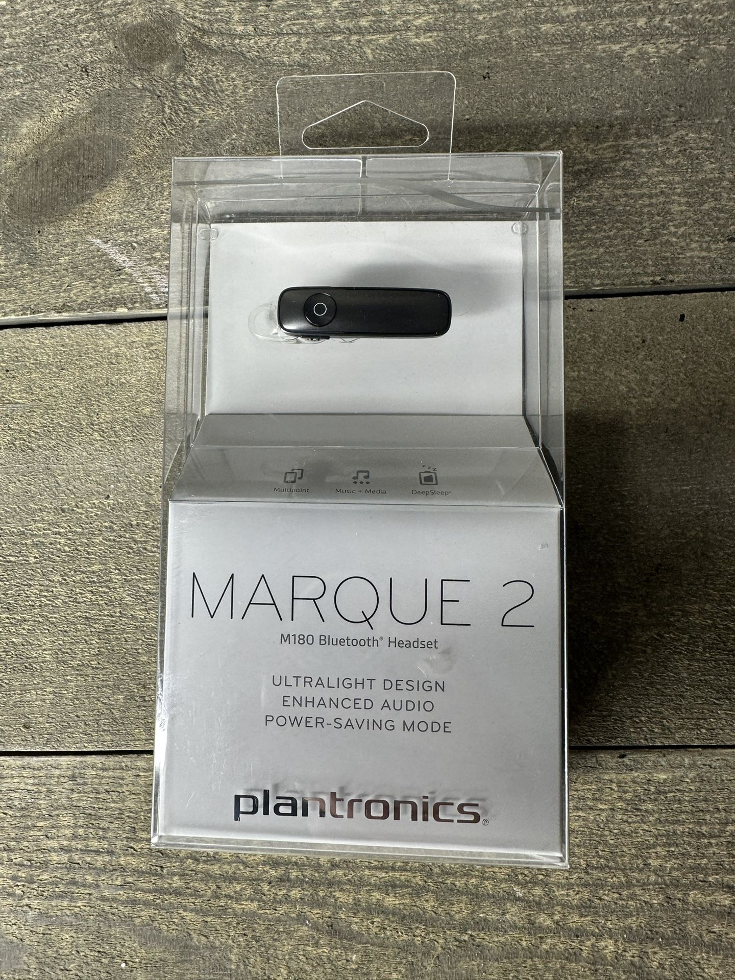 Plantronics Marque 2 M180 Bluetooth Headset Black New In Box